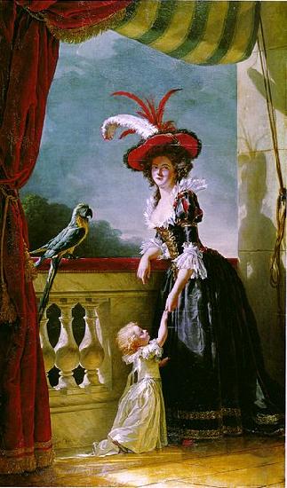 Labille-Guiard, Adelaide Portrait of Louise oil painting image